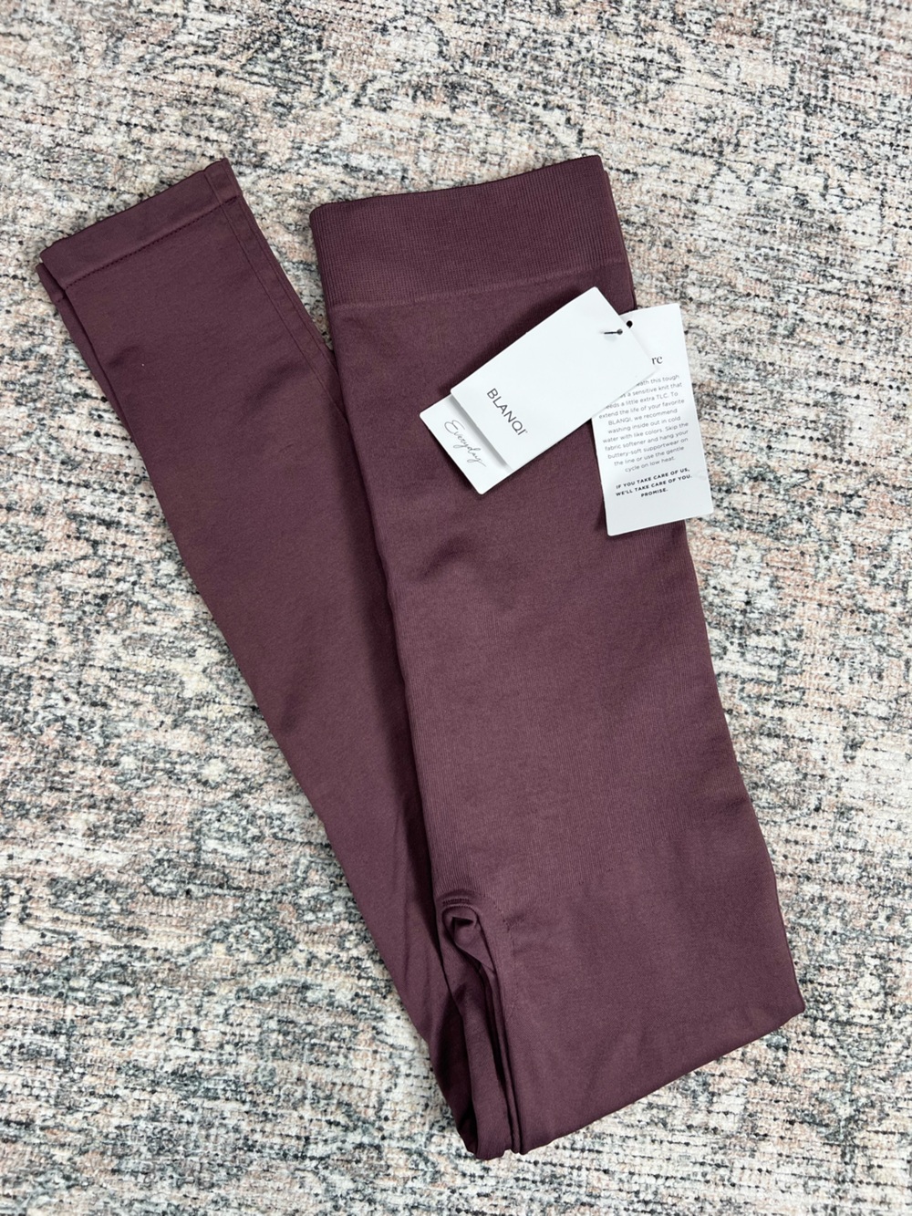 BLANQI Everyday Postpartum Support Leggings High Waist Soft Fawn Medium NWT